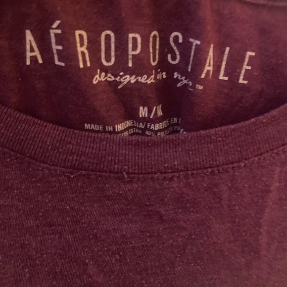 Purplish, red Aeropostale shirt - Picture 2 of 3